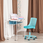 Кресло Kiddy  ткань, бирюзовый
