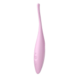 Нежно-розовый точечный стимулятор 18см Satisfyer Twirling Joy