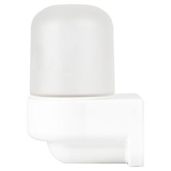 Светильник ЭРА НББ 02-60-003 для бани керамика/стекло угловой IP54 E27 max 60Вт 150х110х85 белый