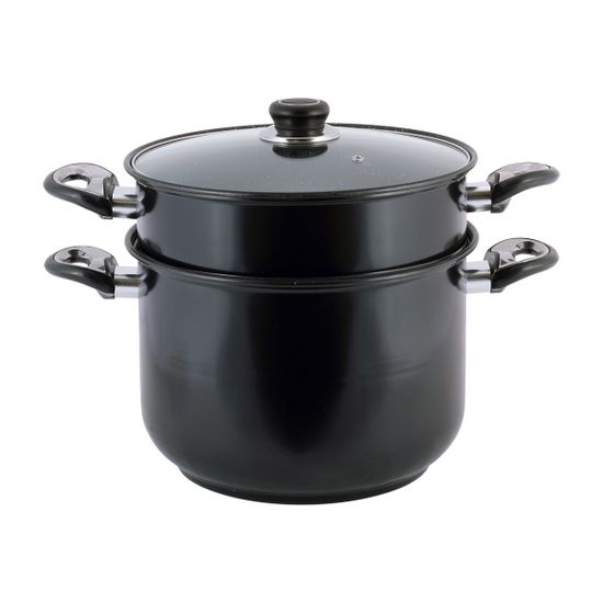 Пароварка одноуровневая из углеродистой стали Kamille KM 5831 (диаметр 26 см, объем 10 л.)