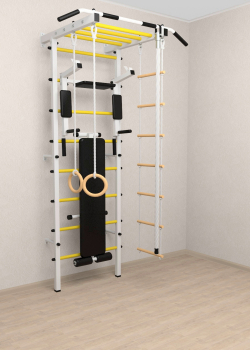 Шведская стенка Sv Pro рукоход 855 (Турник Pro рукоход/Брусья/стойка/Скамья/Канат/Kольца/Лестница)