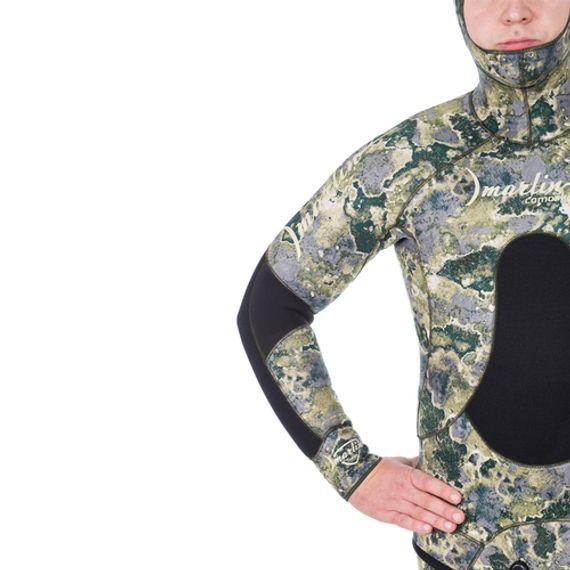 Гидрокостюм Marlin Camoskin Pro Sea Green 7 мм
