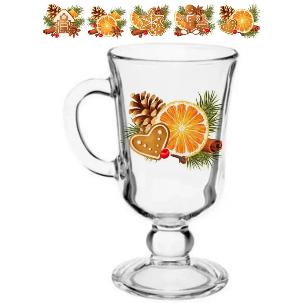 Кружка 200мл 'Со вкусом праздника» 5 видов