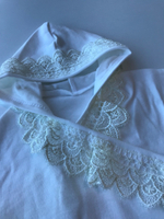 Крестильная рубашка для девочек с капюшоном (Малышеево) Арт. 0105И (Размер: 80)