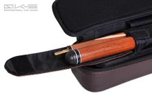 Кейс QK-S Captain 2x2 коричневый аллигатор