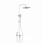 Душевая система с термостатом WONZON & WOGHAND, Белый матовый (WW-B3310-MW)