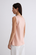 Топ Силуэтный из вискозы и ацетата