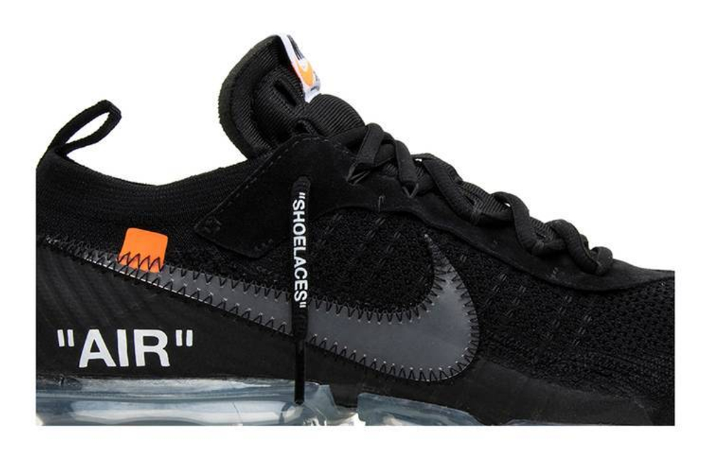 Кроссовки Off-White X Nike Air Vapormax Black The Ten (2018)