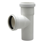 Тройник канализационный PRO AQUA STILTE 50x50/90°
