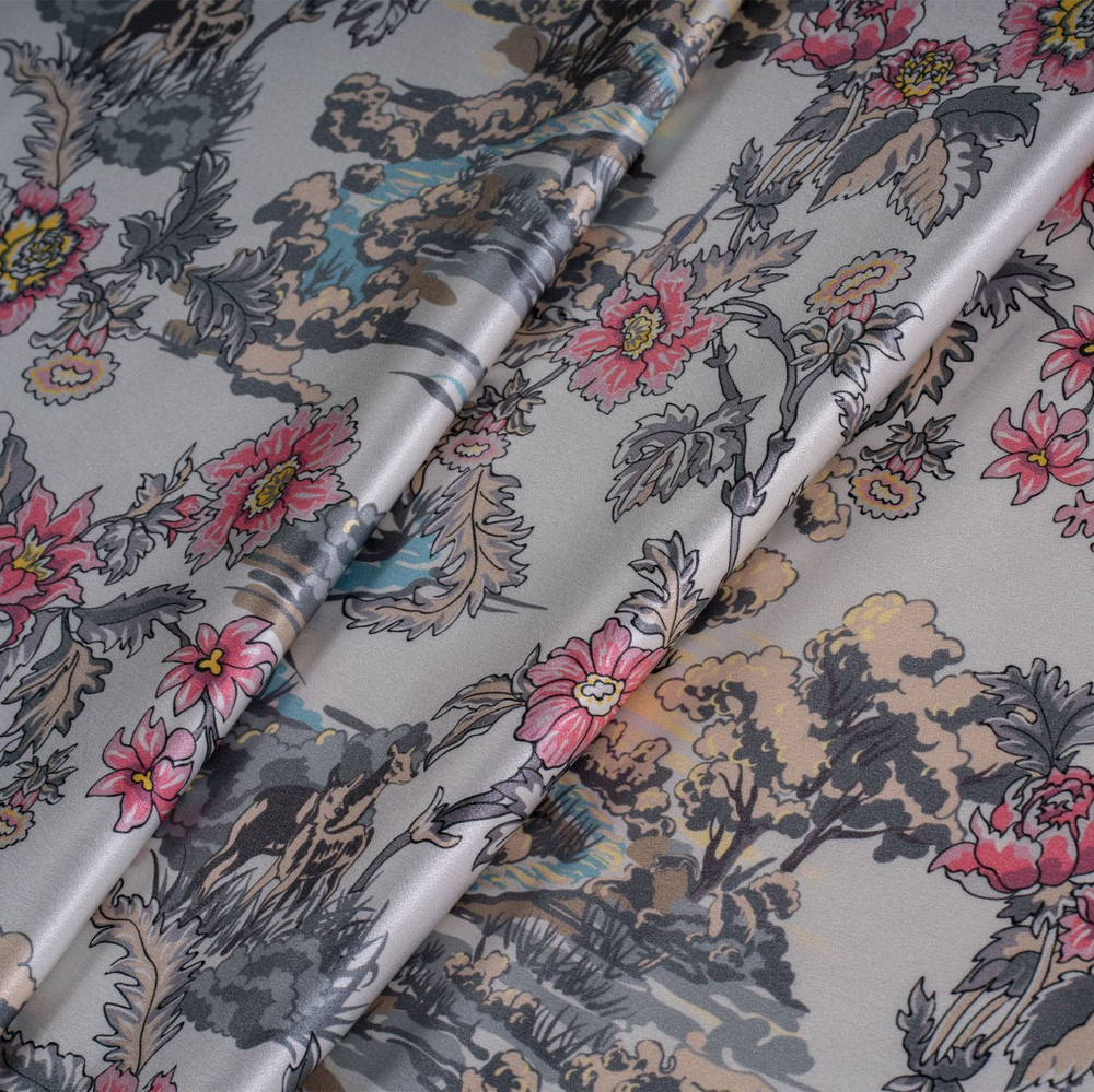 Наволочка 50x70 Mollen Заря жемчужно-белая шелковая