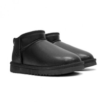 Ugg Classic Ultra Mini Metallic Black