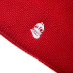 Beanie Hat Embroidered Logo Red