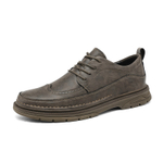 NSANG Work Boots Men"s Low top Black/Brown