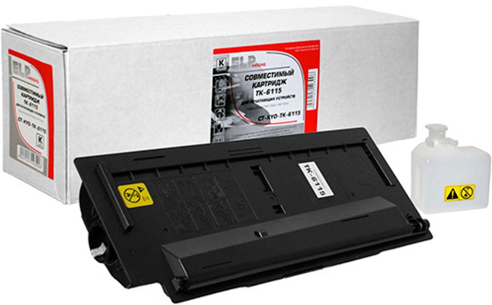 Тонер-картридж ELP, аналог Kyocera TK-6115 для M4125/M4132 (15K)