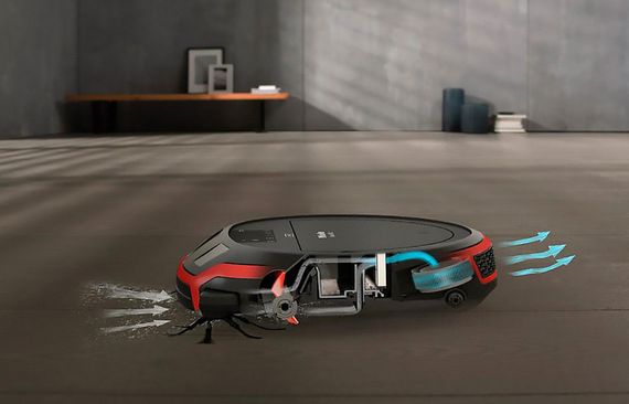 Робот-пылесос Miele SLQL0 Scout RX2 манговый красный