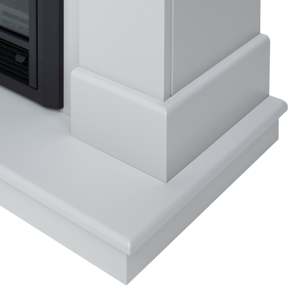 Каминокомплект Real Flame Selena STD GR с очагом Majestic Lux Black