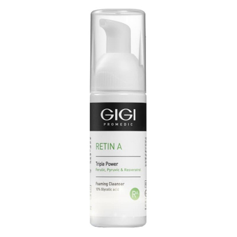 Мусс очищающий Тройная Сила GiGi Retin A Triple Power Foaming Cleanser 50мл