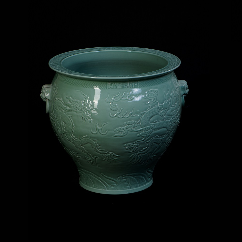 Фарфоровое кашпо 50 см UNI.569/СА