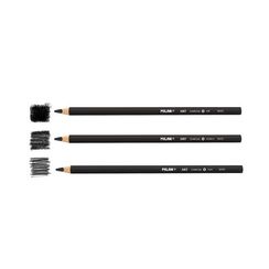 Box 3 charcoal pencils MILAN Art