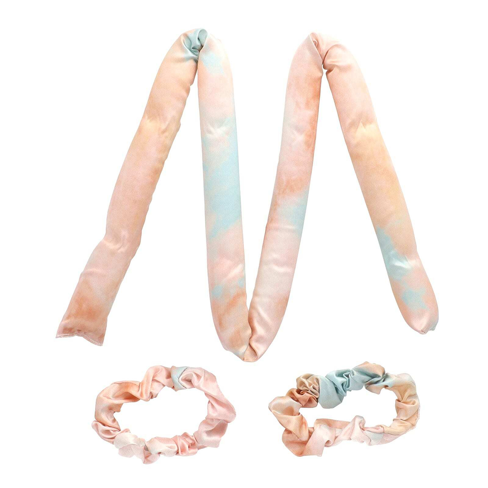 Kitsch, The Satin Heatless Curling Set, Sunset Tie Dye, один комплект