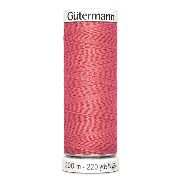 Нитки универсальные Gutermann Sew-all 100 (200 метров), 5 кат. | 926 лососевый