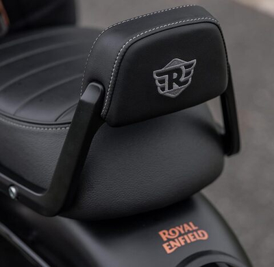 Крепления спинки для пассажира Royal Enfield, черные – Bullet 350, KXA00151