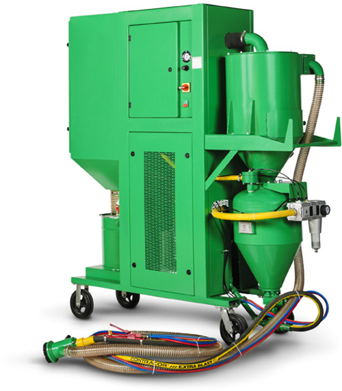 Установка беспыльной пескоструйной очистки Contracor BRS-3