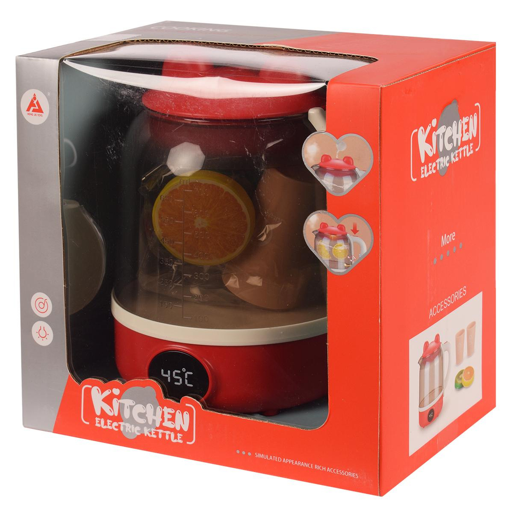 Чайник свет/звук, на бат. 18*18,2*12,8см, коробка