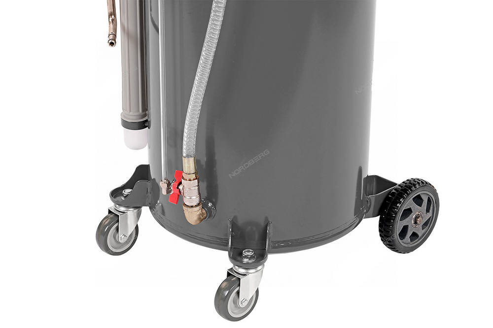 NORDBERG (2379G) Установка для сбора масла пневматическая, 65 л, серая