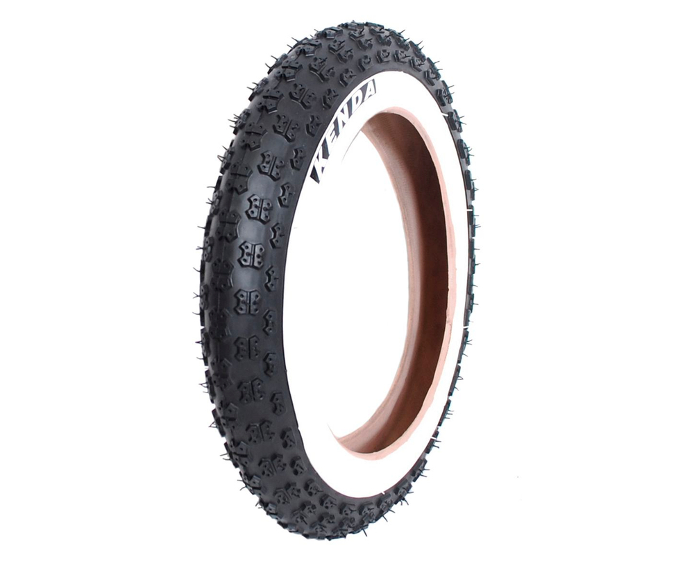 Покрышка 12 1/2"х2 1/4 (62-203) K50 (до 2,8 Bar) средний ЧЕРНО-БЕЛАЯ (25) KENDA
