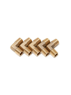 Соединитель угловой наруж.резьба 1/4''х1/4'', к-т 5шт. Forsage F-MML04K
