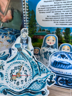 Макет "Гжель - колыбель русской керамики"