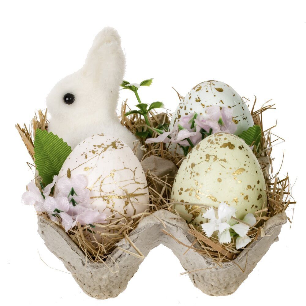 GAEM Изделие декоративное "Пасхальная композиция", L10,5 W10 H8,5 см