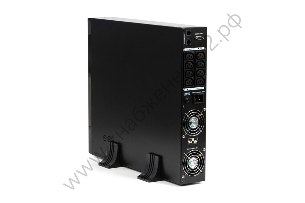 RAPAN-UPS 2000-RACK-IN-4X9-E ИБП 1400 Вт, Line-interactive, синус, встроенные АКБ 4 шт.x 9Ah