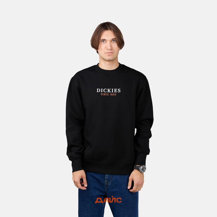 Толстовка мужская Dickies Park Sweatshirt артикул:DK0A4YEIBLK1 - купить в магазине Дайс
