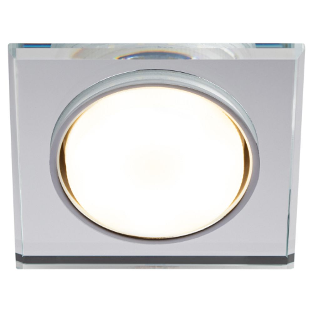 Светильник встраиваемый ЭРА DK79 SL под лампу GX53 квадратный зеркальный