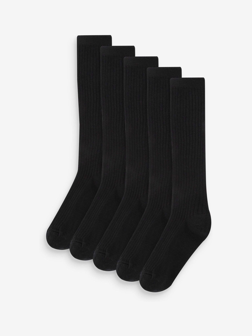 Гольфы хлопковые для мальчика Next A96-688, 5 шт., Черный