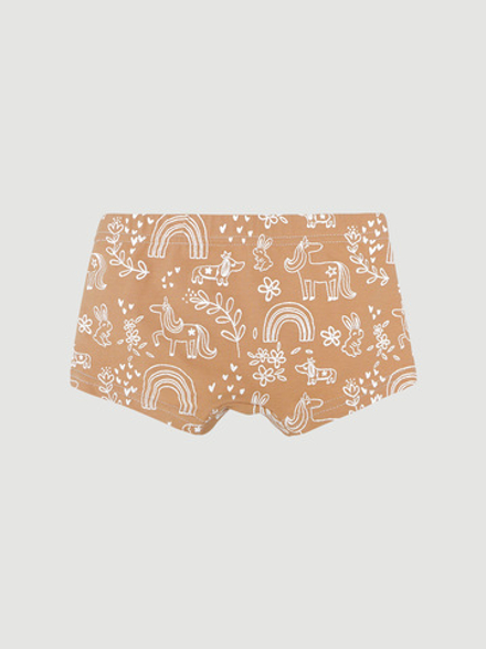 Трусы-шорты для девочки Mjölk Сет из 3х штук, Карамельный