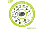 Триммер GREENWORKS 24 V без акб и з/у   2110407