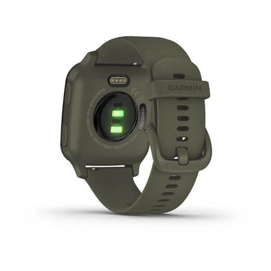 Смарт часы Garmin Venu Sq Music Edition темно-зеленый с серым алюминиевым безелем 010-02426-13