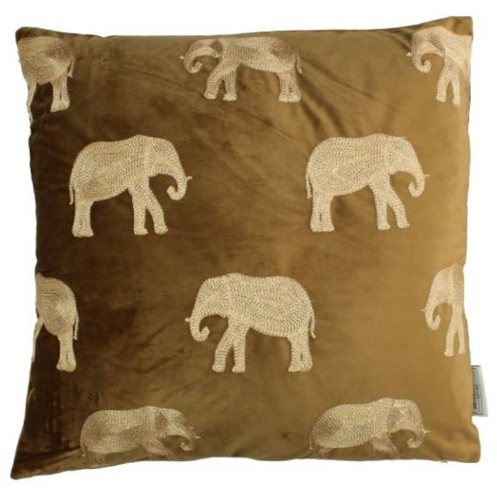 Подушка Слоны, 40х40 см[Арт. XET-3527]