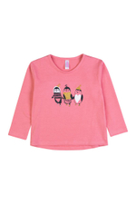 Лонгслив д/девочки M1139KL-3/6 р.116 розовый (Такро)