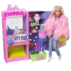 Barbie Extra - Набор для создания стиля + Фигурка Животного HFG75