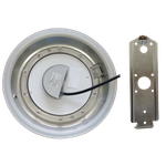 Светильник W803, LED, RGB 2 пр., накл., бетон, 25Вт, 12В AC, AISI-316