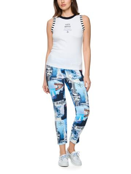 Marc Cain Топ в морском стиле