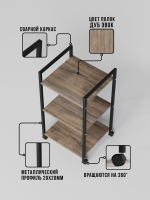 Полка стеллаж на колесиках Mobilis