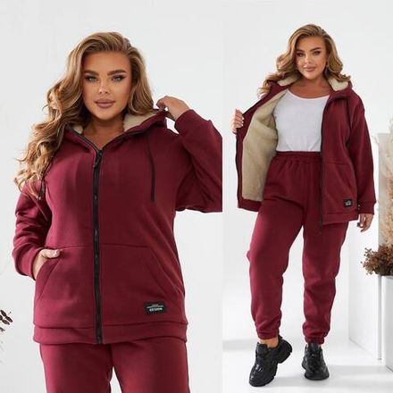 Костюм с мехом УК-305-4 Fabrika