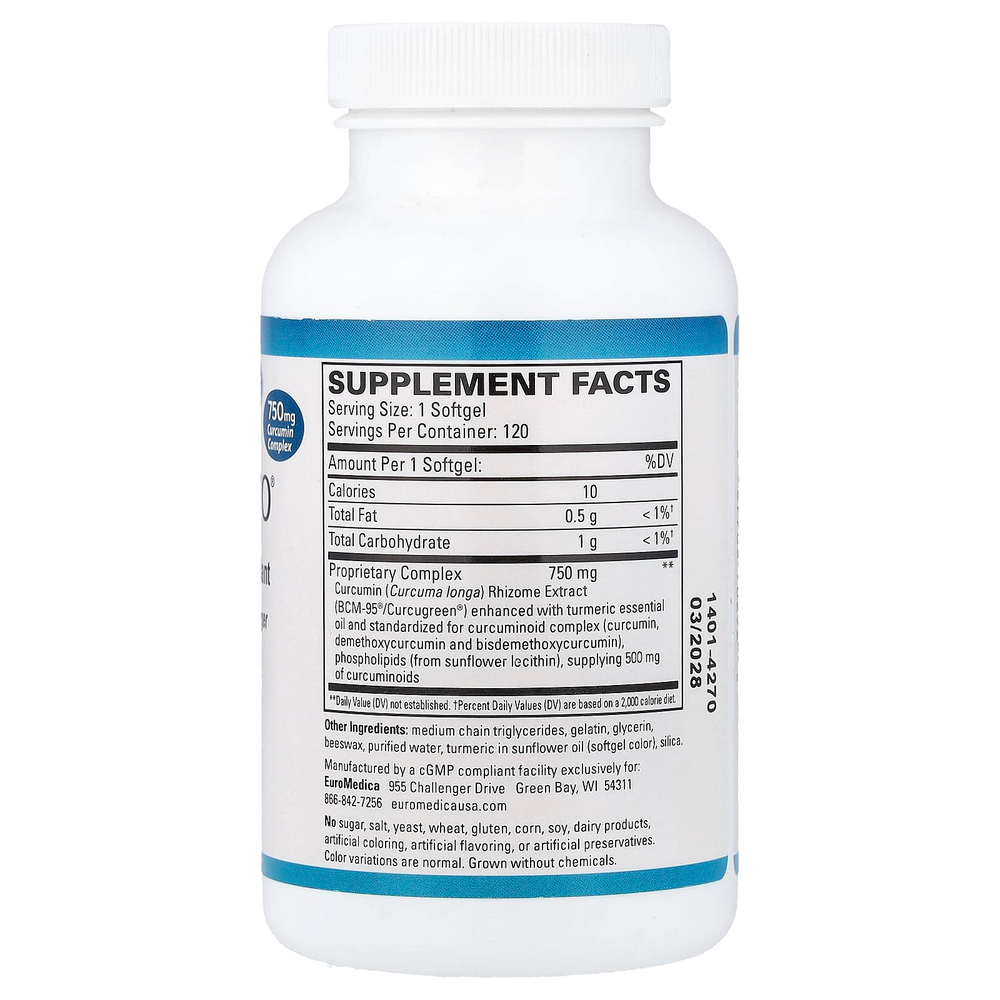 EuroMedica, CuraPro®, 120 мягких таблеток