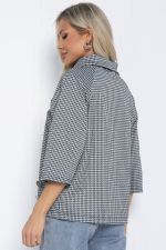 Джемпер Эдельвейс (черно-серая) Б12404-18 LT Collection