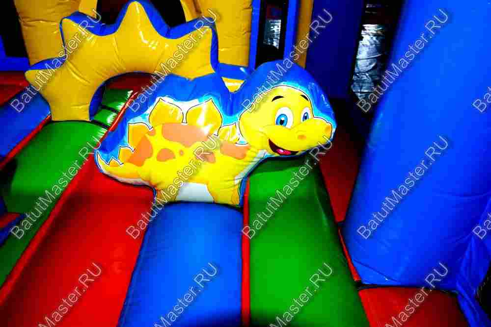 Надувной батут "Лесной дракон" 5*3.5*2.5 м